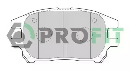 5000-1697 C PROFIT Комплект тормозных колодок, дисковый тормоз